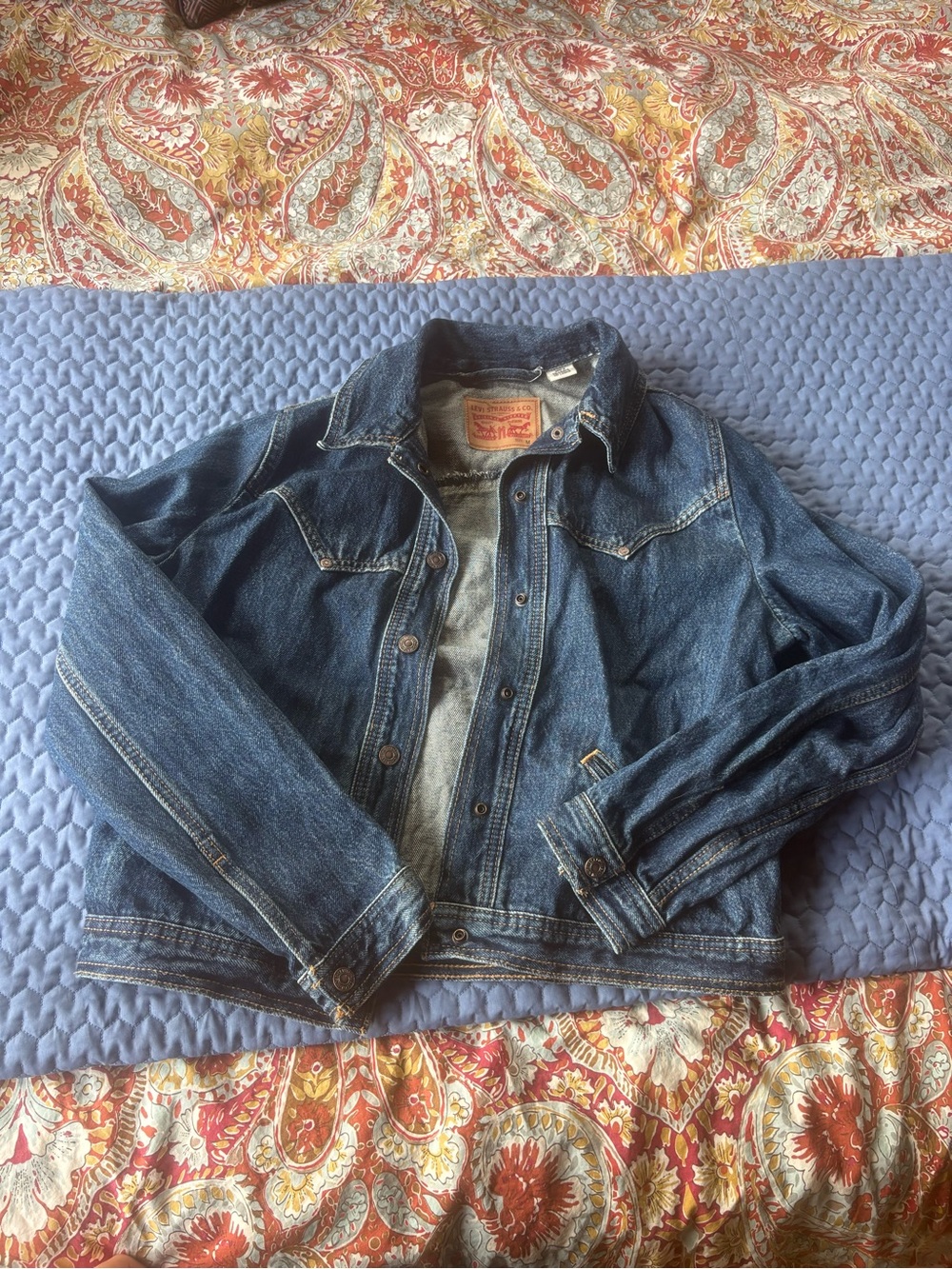 Classic Levi Denim Jacket - Blue